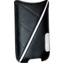 NEVPOUSPIP5NOIR - Etui elegant Nevox Forma cuir noir iPhone 5