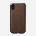 NOMAD-RUGGEDXSMAXMAR - Coque iPhone XS-Max série Rugged en cuir marron de Nomad