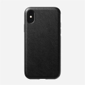 NOMAD-RUGGEDXSMAXNOIR - Coque iPhone Xs Max série Rugged en cuir noir de Nomad