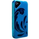 OLOSTRATO-IP4-BLEI - Housse Olo Strato bleu pour Apple iPhone 4 et 4S