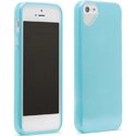 OLOGLACIERIP5BLEU - Housse Olo Glacier snap bleu pour Apple iPhone 5 et 5s