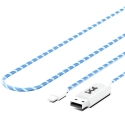 PACLGTBLU - Câble lumineux bleu ArtiWizz avec prise iPhone/iPad