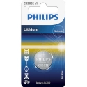 PHILIPS-CR2032 - Pile bouton Philips CR2032 au lithium 3V CR-2032
