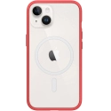 RHINO-MODMAGIP14ROUGE - Coque RhinoShield Mod-NX MagSafe pour iPhone 14 coloris rouge dos transparent