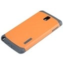 RKCOVNOTE3ORANGE - Coque Rock hybride bi-matières pour Galaxy Note 3 Active Série Shield Outdoor Orange Gris