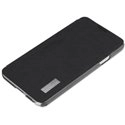 RKELEGNOINOTE3 - Etui rabat latéral noir Galaxy Note 3 Active Rock série Elegant