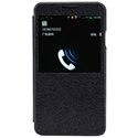 RKEXCELNOIRNOTE3 - Etui rabat latéral noir Galaxy Note 3 Rock série Excel