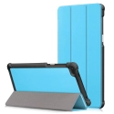 SMART-TB7304FTURQ - Protection avec rabat smart Lenovo Tab 7 Essential bleu turquoise
