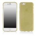 SOFTYMETALIP647GOLD - Coque souple en gel effet métallisé pour iPhone 6 de 4,7 pouces coloris gold