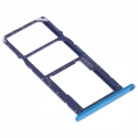 TIROIR-Y72019BLEU - Tiroir Huawei Y7-2019 pour carte Nano-SIM et microSD coloris bleu