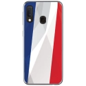 TPU0A20EDRAPFRANCE - Coque souple pour Samsung Galaxy A20e avec impression Motifs drapeau de la France