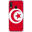 TPU0A20EDRAPTUNISIE - Coque souple pour Samsung Galaxy A20e avec impression Motifs drapeau de la Tunisie