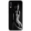 TPU0A20EFEMMENUE - Coque souple pour Samsung Galaxy A20e avec impression Motifs femme dénudée