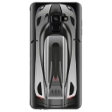 TPU0A8PLUS18VOITURE - Coque souple pour Samsung Galaxy A8-Plus 2018 avec impression Motifs voiture de course