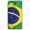 TPU0ALTICES40DRAPBRESIL - Coque souple pour Altice S40 avec impression Motifs drapeau du Brésil