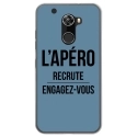 TPU0ALTICES70APEROBLEU - Coque souple pour Altice S70 avec impression Motifs l'apéro recrute bleu