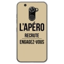 TPU0ALTICES70APEROTAUPE - Coque souple pour Altice S70 avec impression Motifs l'apéro recrute taupe