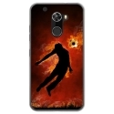 TPU0ALTICES70BALLONFOOT - Coque souple pour Altice S70 avec impression Motifs Ballon de football enflammé