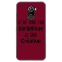 TPU0ALTICES70BORDELIQUEBORDEA - Coque souple pour Altice S70 avec impression Motifs Je ne suis pas bordélique bordeau