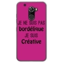 TPU0ALTICES70BORDELIQUEFUSHIA - Coque souple pour Altice S70 avec impression Motifs Je ne suis pas bordélique fushia