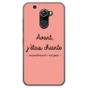 TPU0ALTICES70CHIANTEROSE - Coque souple pour Altice S70 avec impression Motifs Avant, j'étais chiante rose