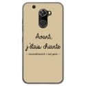 TPU0ALTICES70CHIANTETAUPE - Coque souple pour Altice S70 avec impression Motifs Avant, j'étais chiante taupe