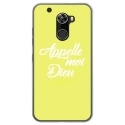 TPU0ALTICES70DIEUJAUNE - Coque souple pour Altice S70 avec impression Motifs Appelle moi Dieu jaune