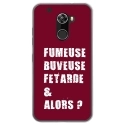 TPU0ALTICES70FUMEUSEBORDEAU - Coque souple pour Altice S70 avec impression Motifs fumeuse et alors bordeau