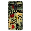 TPU0ALTICES70LOVEVINTAGE - Coque souple pour Altice S70 avec impression Motifs Love Vintage