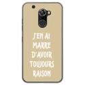 TPU0ALTICES70RAISONTAUPE - Coque souple pour Altice S70 avec impression Motifs marre d'avoir raison taupe