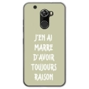 TPU0ALTICES70RAISONVERT - Coque souple pour Altice S70 avec impression Motifs marre d'avoir raison vert