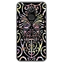 TPU0ALTICES70TIKI - Coque souple pour Altice S70 avec impression Motifs tiki