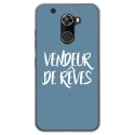 TPU0ALTICES70VENDREVEBLEU - Coque souple pour Altice S70 avec impression Motifs vendeur de rêves bleu