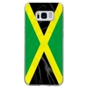 TPU0GALS8DRAPJAMAIQUE - Coque souple pour Samsung Galaxy S8 avec impression Motifs drapeau de la Jamaïque