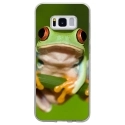 TPU0GALS8GRENOUILLE - Coque souple pour Samsung Galaxy S8 avec impression Motifs grenouille