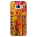 TPU0GALS8LOVESPRING - Coque souple pour Samsung Galaxy S8 avec impression Motifs Love Spring