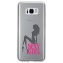 TPU0GALS8SEXYGIRL - Coque souple pour Samsung Galaxy S8 avec impression Motifs Sexy Girl