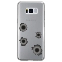 TPU0GALS8TROUBALLE - Coque souple pour Samsung Galaxy S8 avec impression Motifs impacts de balles