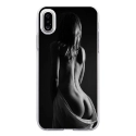 TPU0IPHONEXFEMMENUE - Coque souple pour Apple iPhone X avec impression Motifs femme dénudée