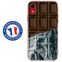 TPU0IPXRCHOCOLAT - Coque souple pour Apple iPhone XR avec impression Motifs tablette de chocolat