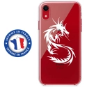 TPU0IPXRDRAGONTRIBAL - Coque souple pour Apple iPhone XR avec impression Motifs dragon tribal
