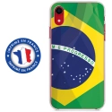 TPU0IPXRDRAPBRESIL - Coque souple pour Apple iPhone XR avec impression Motifs drapeau du Brésil