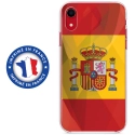 TPU0IPXRDRAPESPAGNE - Coque souple pour Apple iPhone XR avec impression Motifs drapeau de l'Espagne