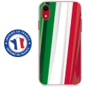 TPU0IPXRDRAPITALIE - Coque souple pour Apple iPhone XR avec impression Motifs drapeau de l'Italie