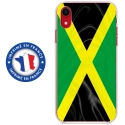 TPU0IPXRDRAPJAMAIQUE - Coque souple pour Apple iPhone XR avec impression Motifs drapeau de la Jamaïque