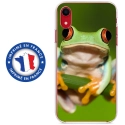 TPU0IPXRGRENOUILLE - Coque souple pour Apple iPhone XR avec impression Motifs grenouille