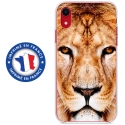TPU0IPXRLION - Coque souple pour Apple iPhone XR avec impression Motifs tête de lion
