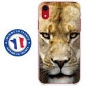 TPU0IPXRLIONNE - Coque souple pour Apple iPhone XR avec impression Motifs tête de lionne