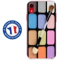 TPU0IPXRMAQUILLAGE - Coque souple pour Apple iPhone XR avec impression Motifs palette de maquillage