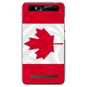 TPU0JUST5DRAPCANADA - Coque souple pour Konrow Just5 avec impression Motifs drapeau du Canada